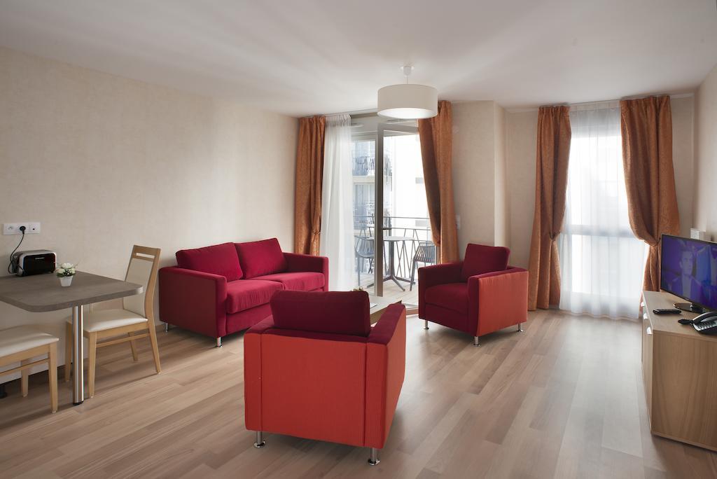 Domitys Le Pont Des Lumieres Lejlighedshotel Lyon Værelse billede